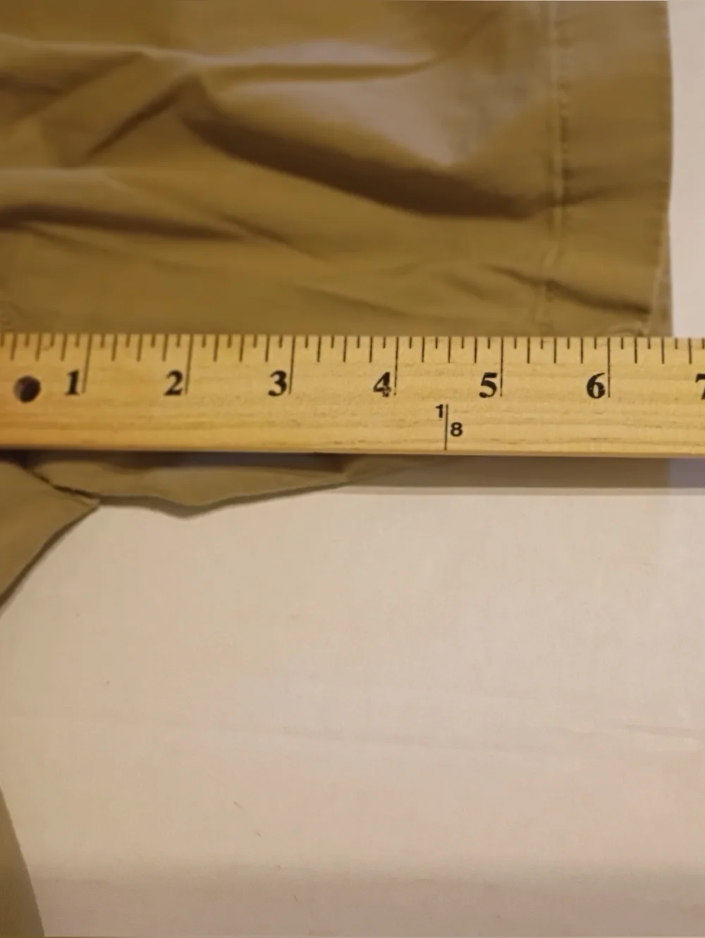 J. Crew Men's Tan Flat Front Chino Shorts‎ Sz 35
